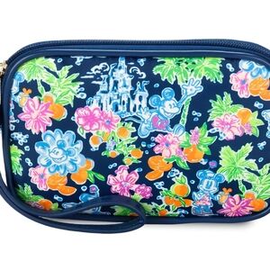 Lilly Pulitzer Disney Floral Wristlet